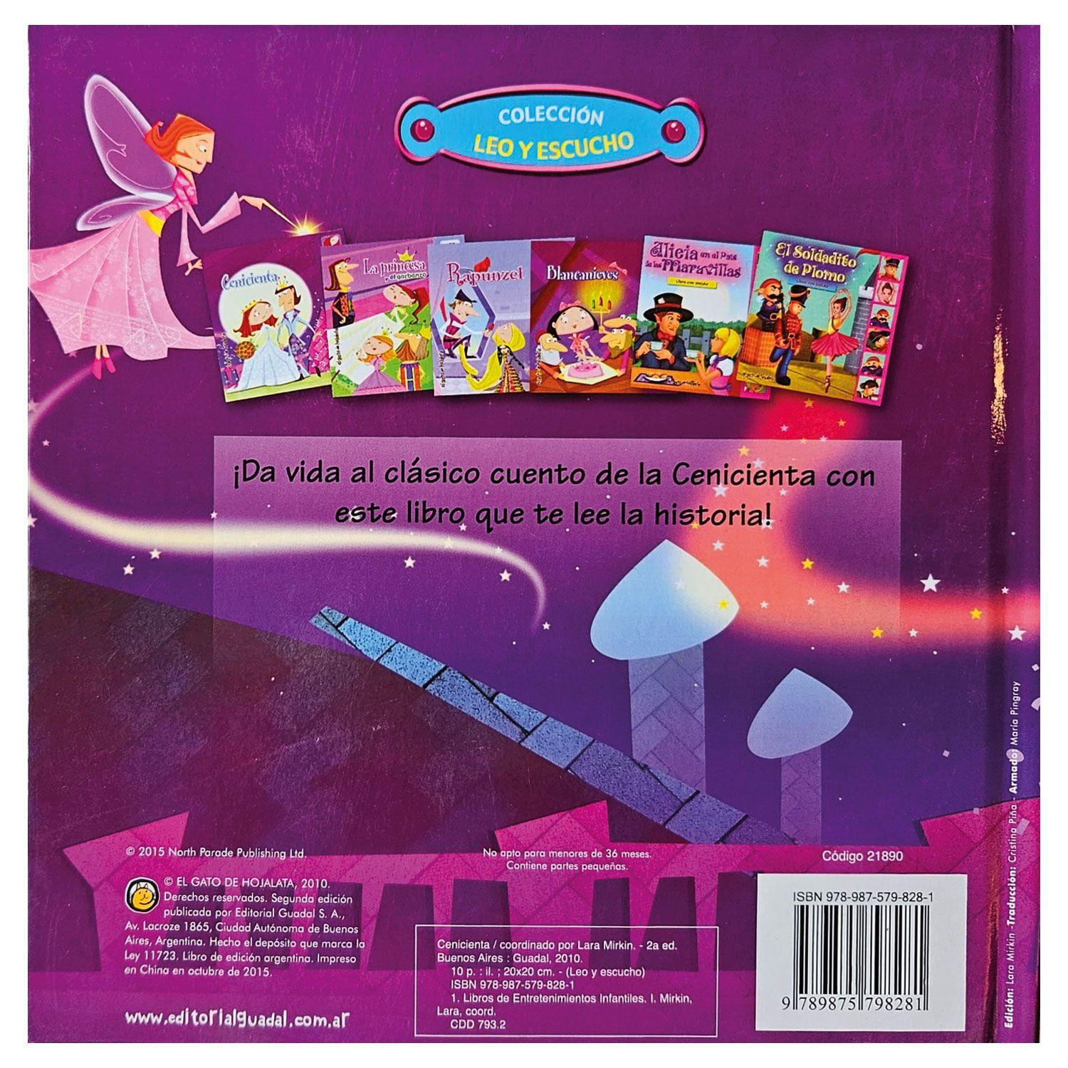 LIBRO Leo Y Escucho - Cenicienta-2