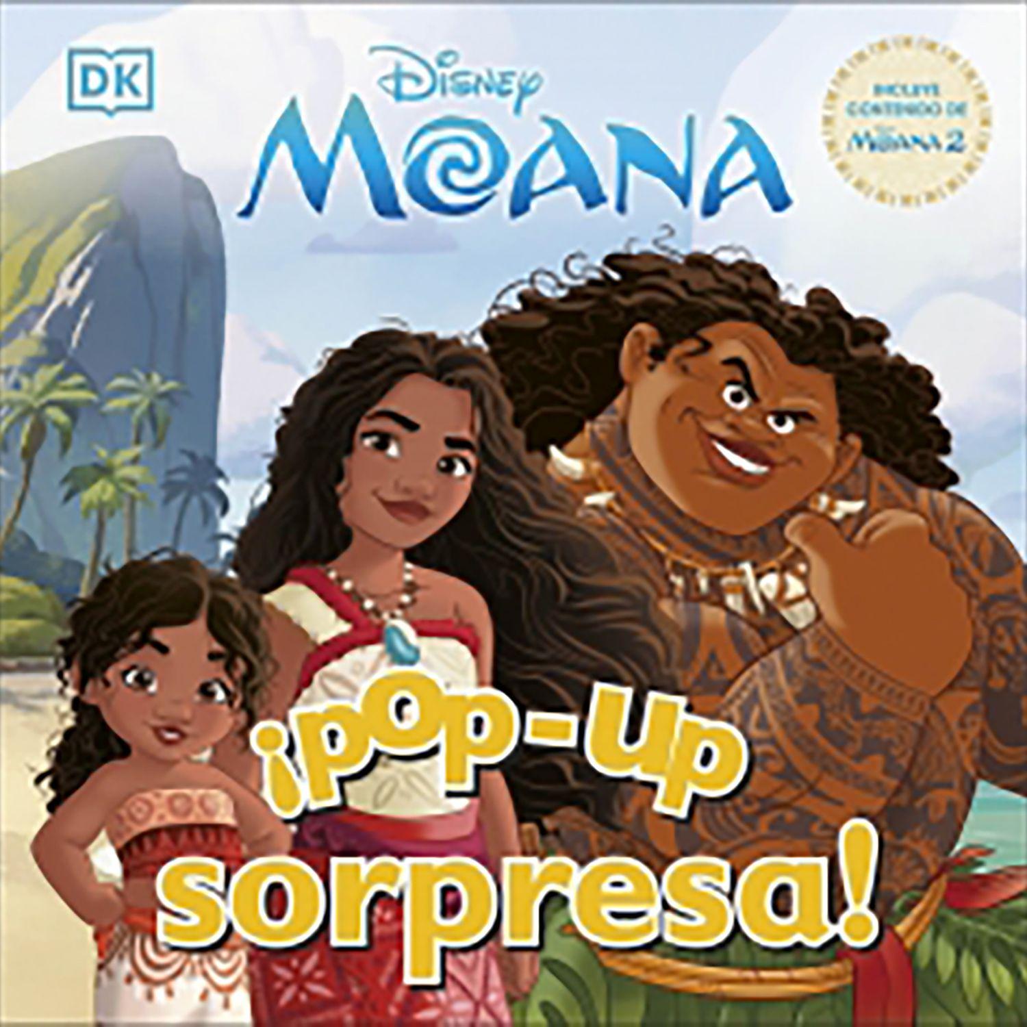 Libro Pop-Up Sorpresa! Disney Moana-0