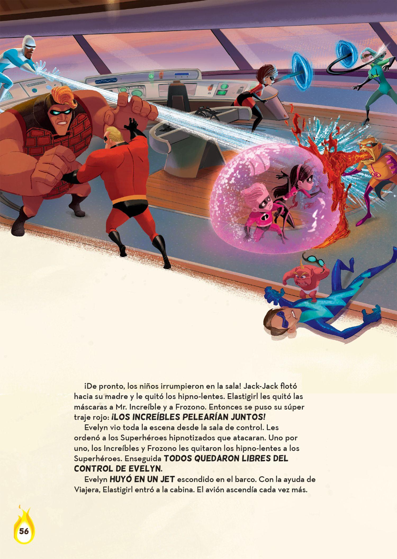 Libro Los Increíbles 2, El Cuento-2