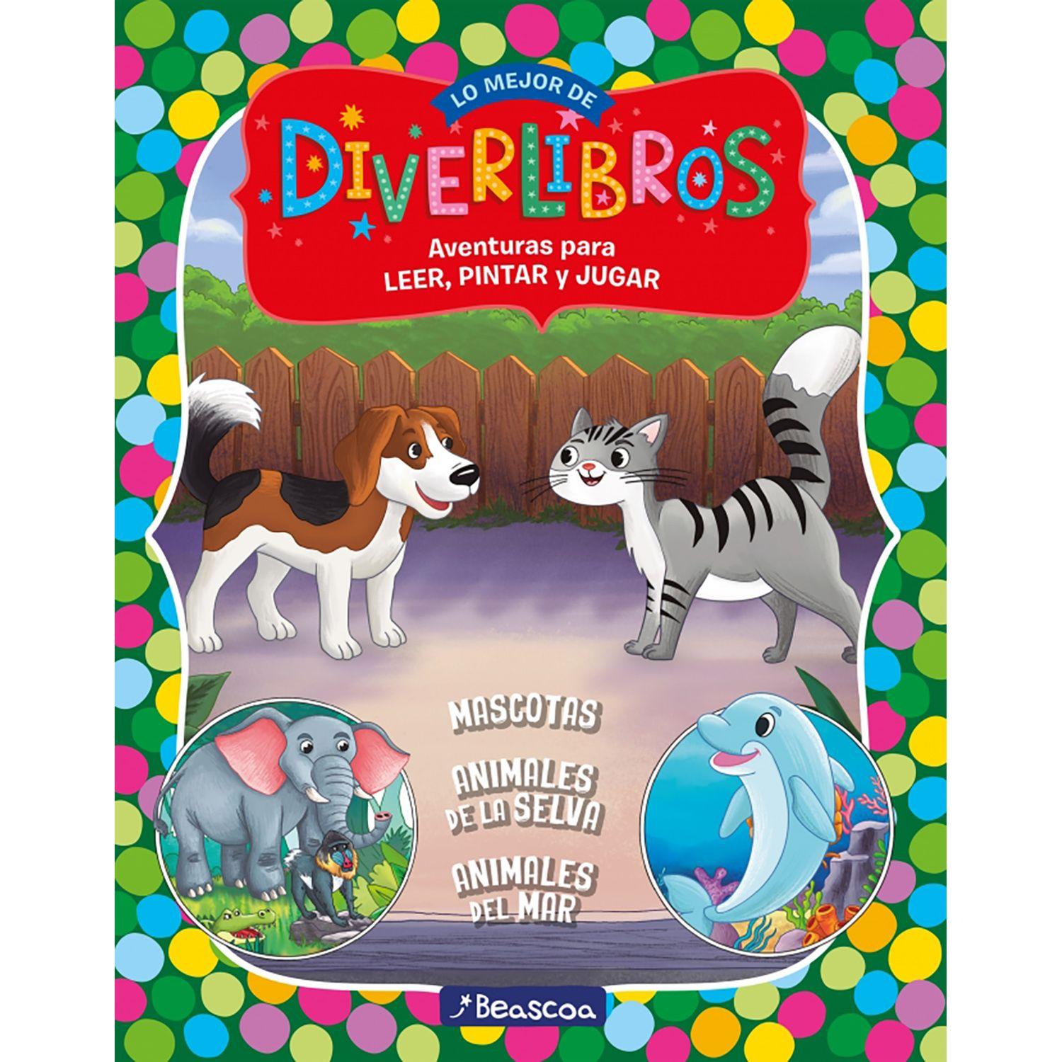 LIBRO Mascotas, Animales De La Selva Y El Mar-0
