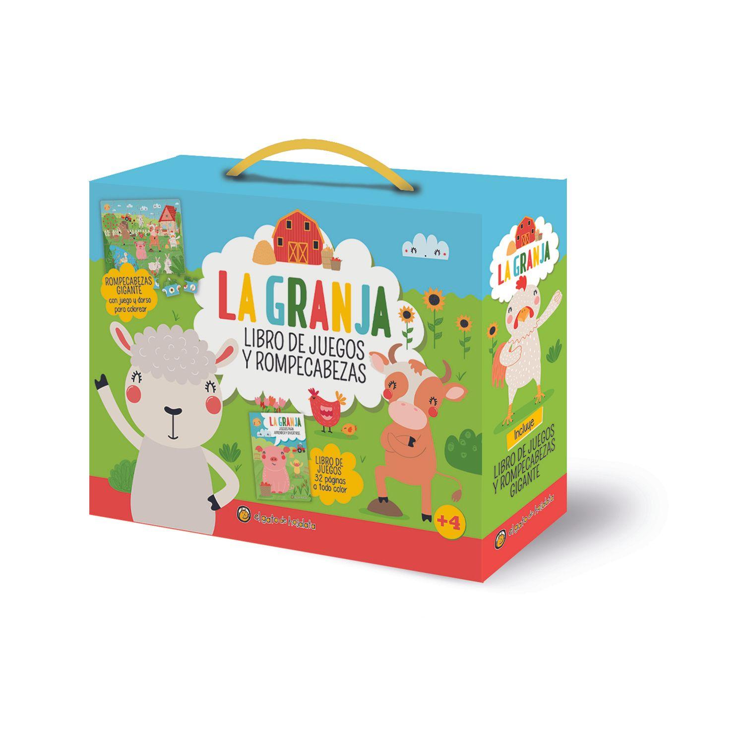 Libro Libro De Juegos Y Rompecabezas - La Granja-1