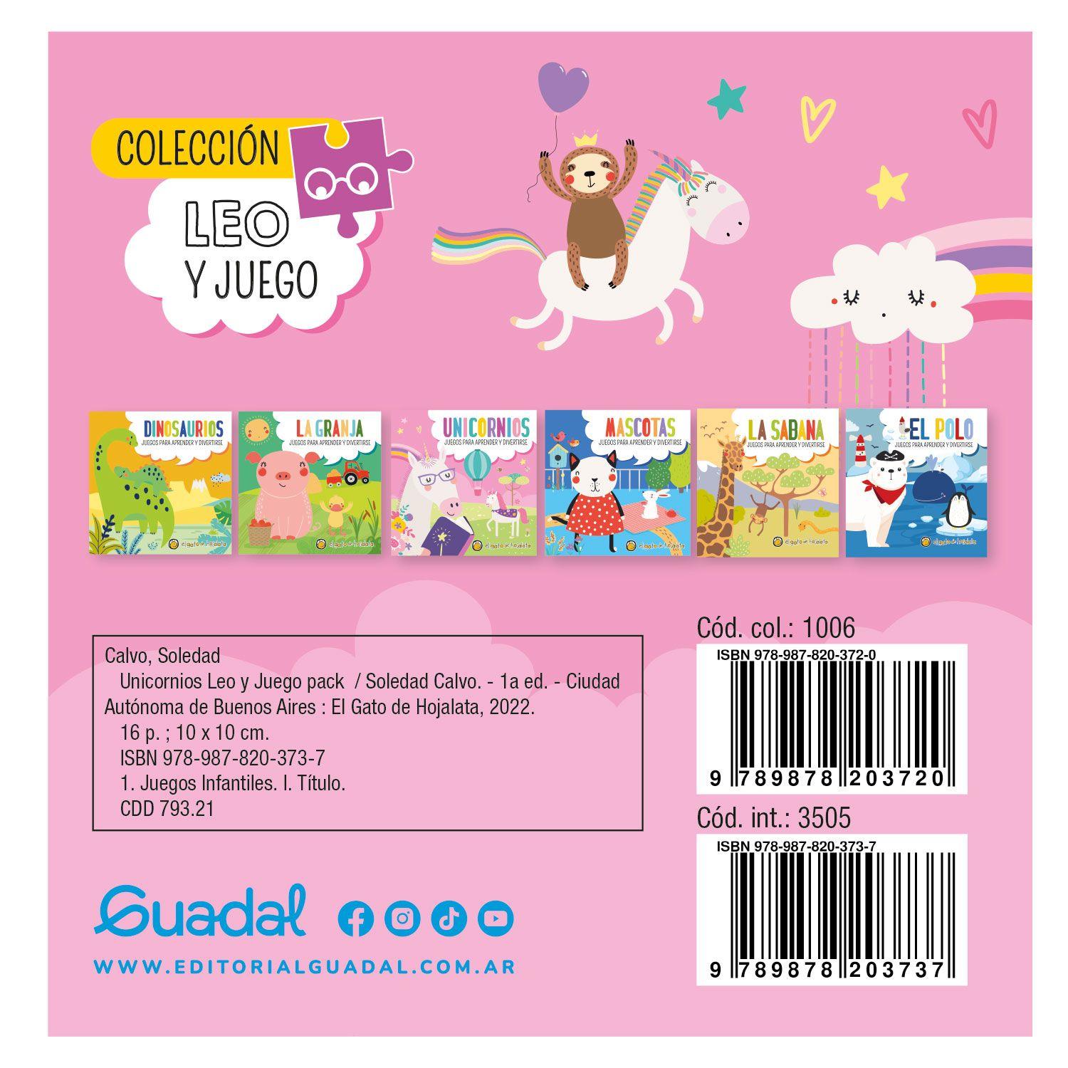Libro Unicornios Pack-2