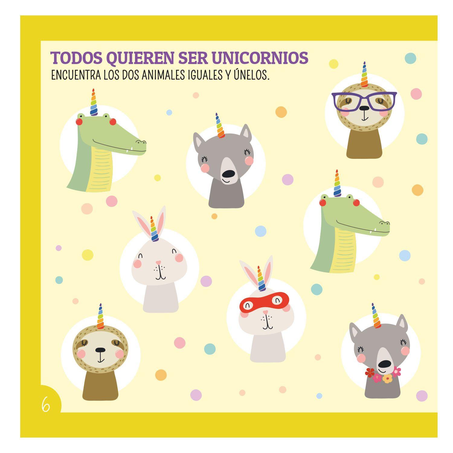 Libro Unicornios Pack-3