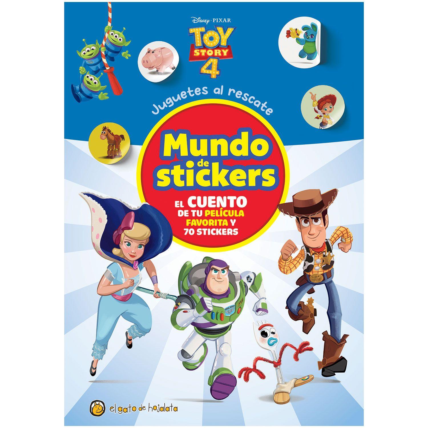 Libro Pack 5 Libros Infantil Con Stickers-5