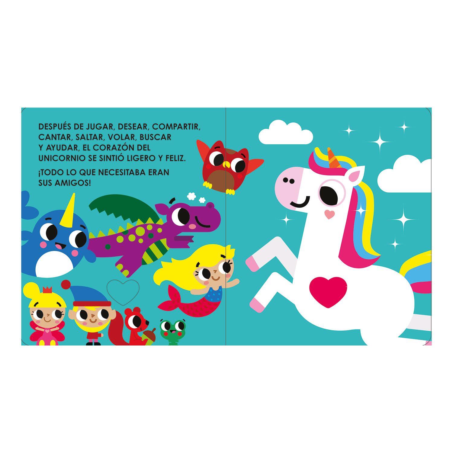 Libro Unicornio Feliz *Pequeños Amigos*-2