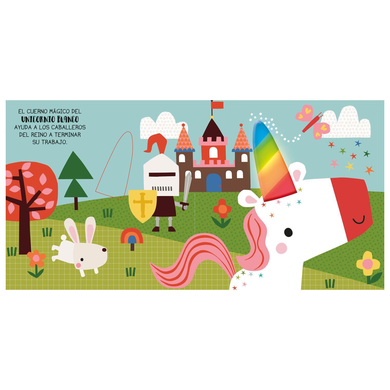 Libro Luces Magicas: Unicornio Mágico-2