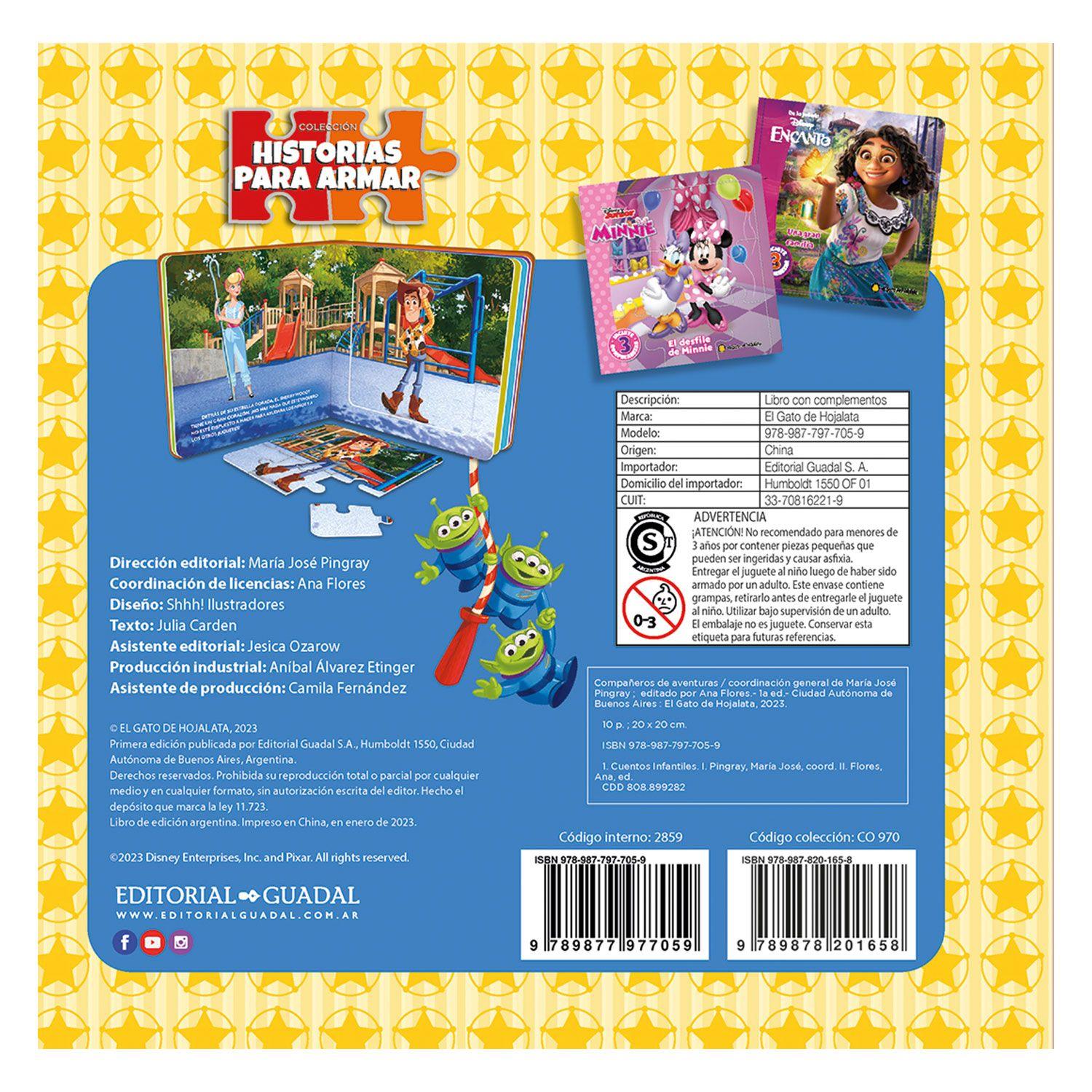 LIBRO Compañeros De Aventuras - Toy Story 4-1