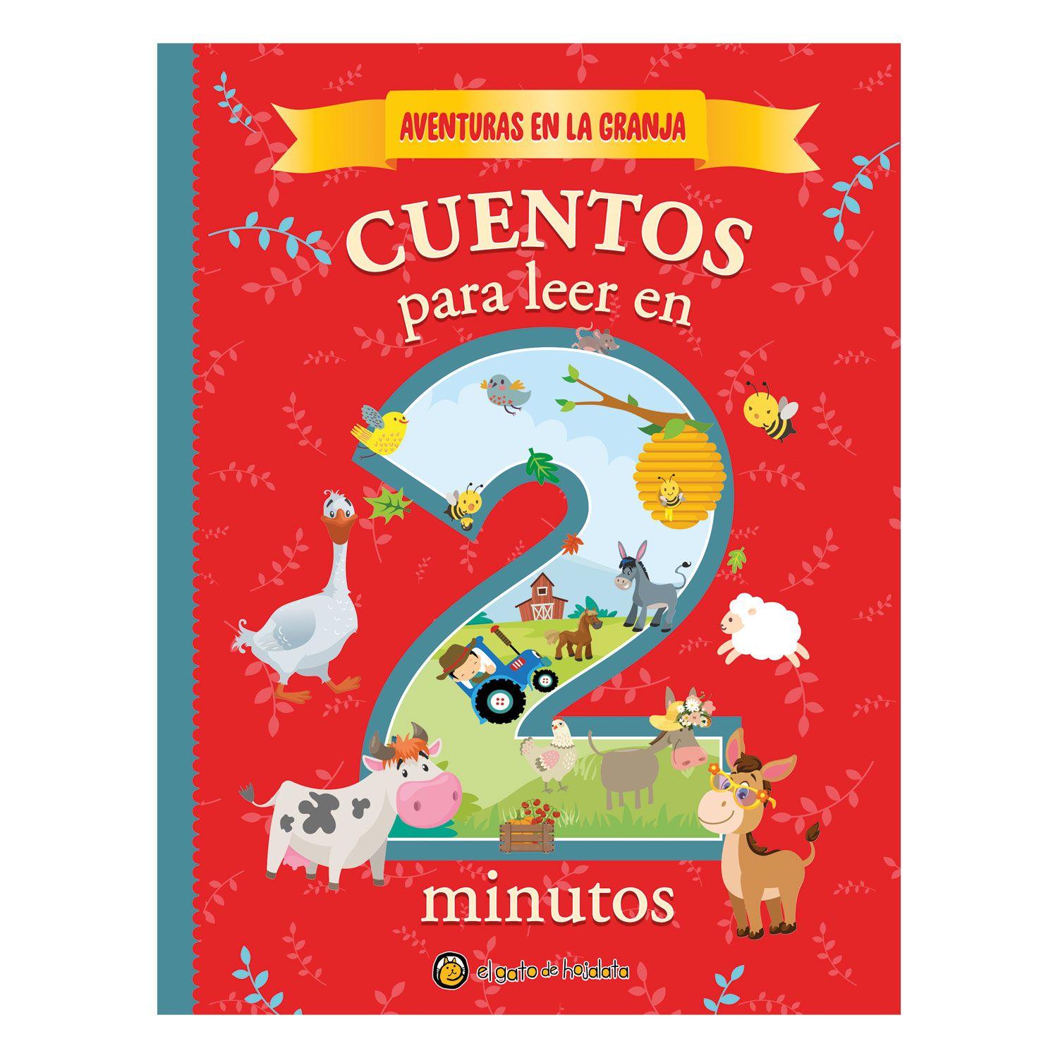 LIBRO Cuentos En 2 Minutos-Aventuras En La Granja-0