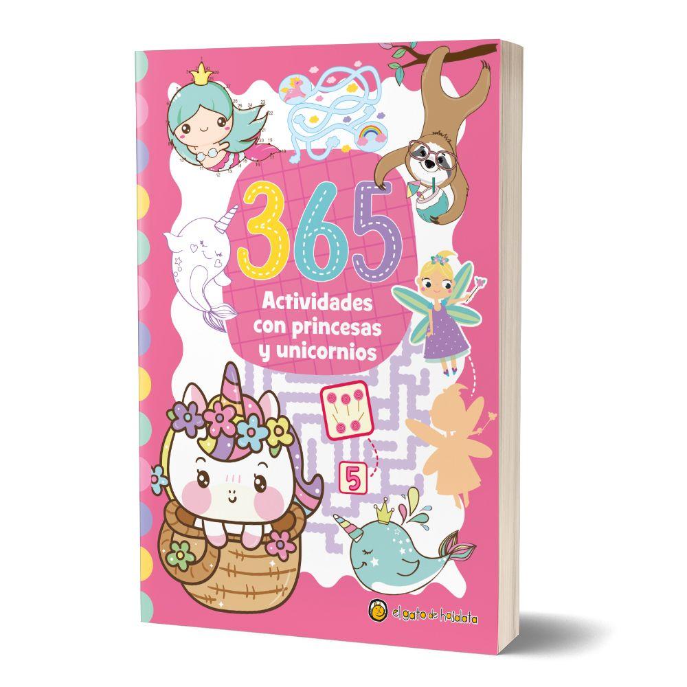 Libro 365 Actividades Con Princesas Y Unicornio-3