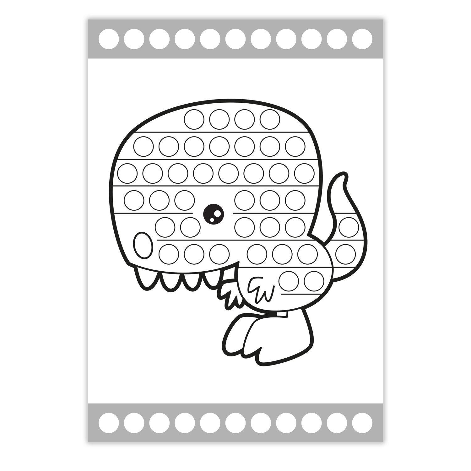 LIBRO Dinosaurios- Pop It-1
