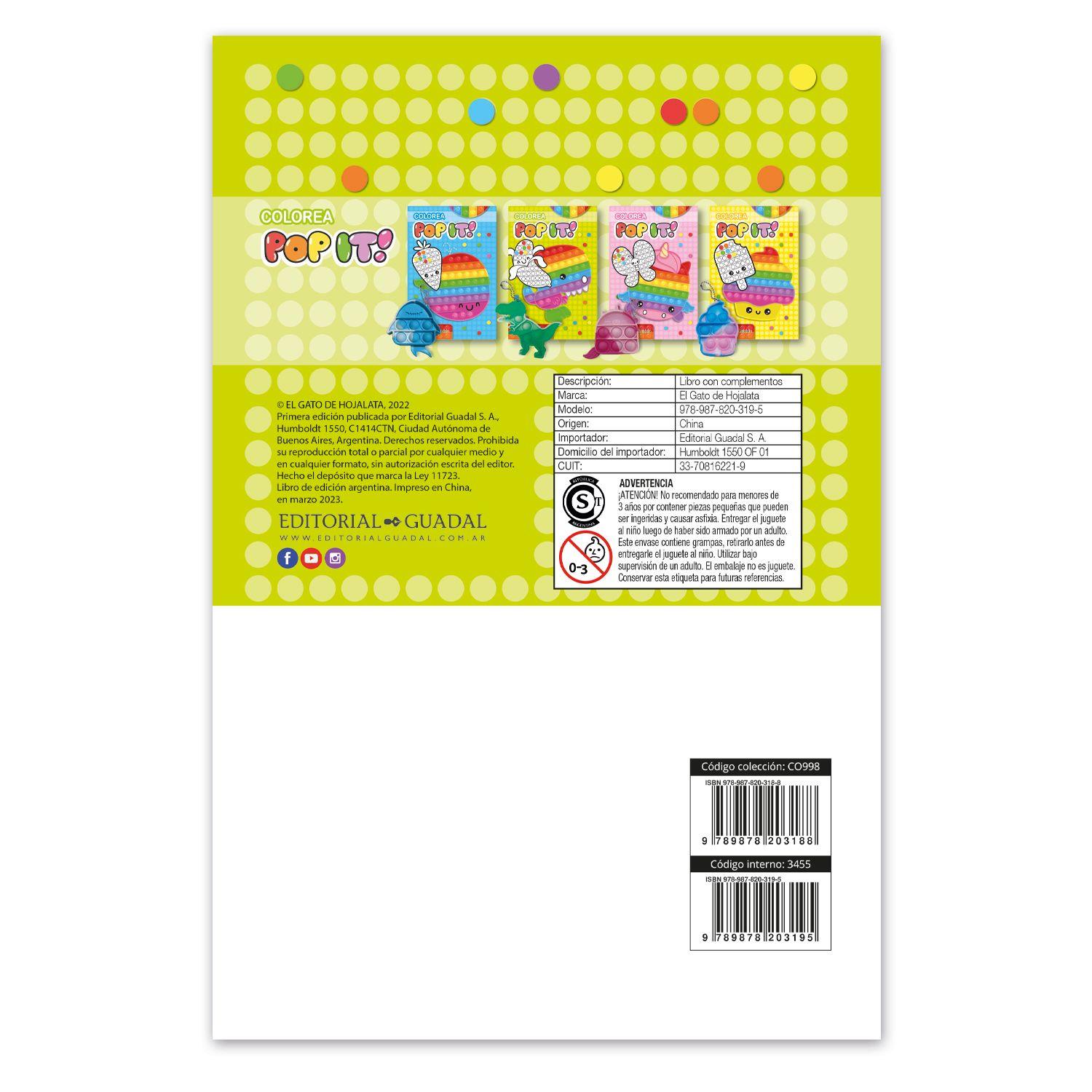 LIBRO Dinosaurios- Pop It-3