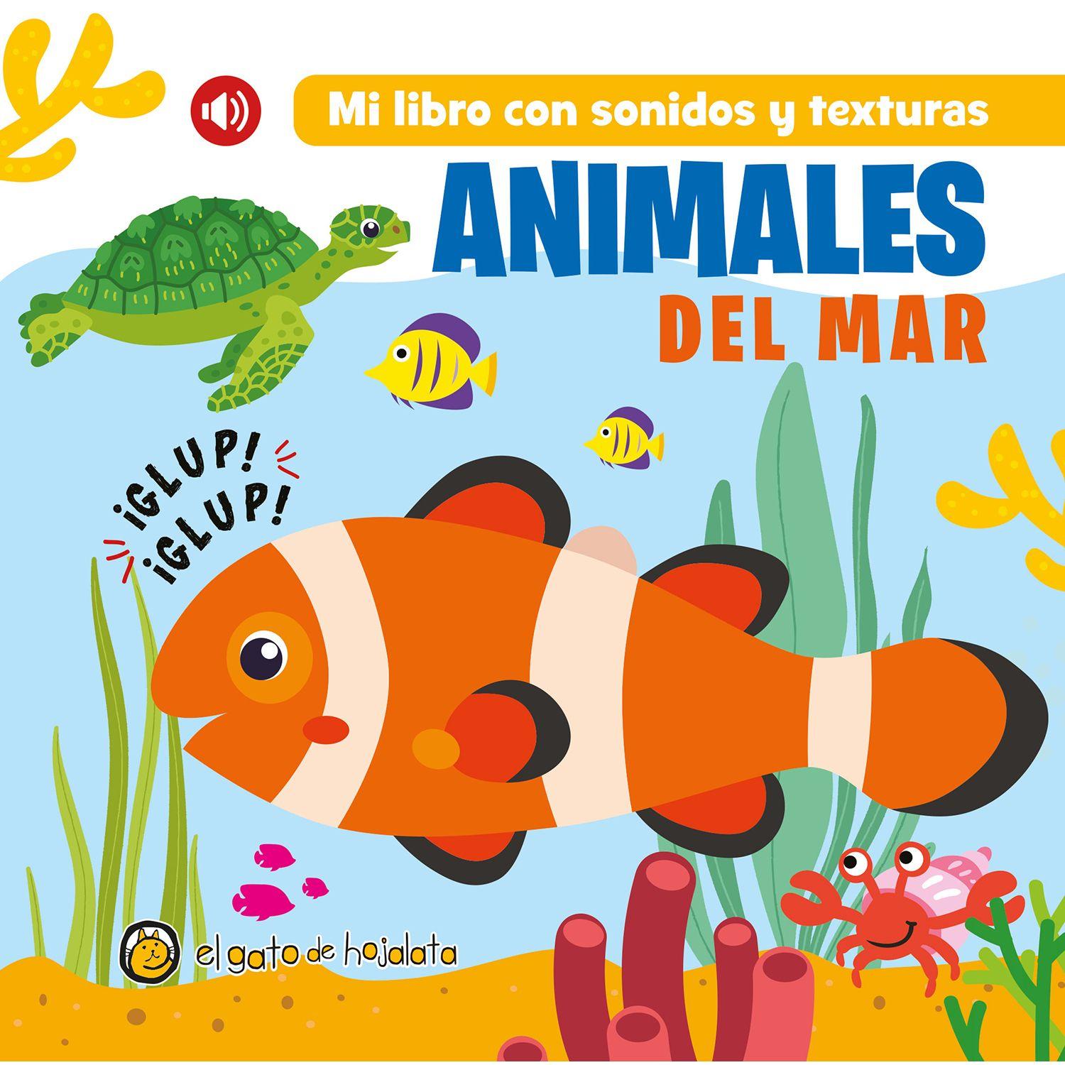 Libro Animales Del Mar Con Sonido y Texturas-0