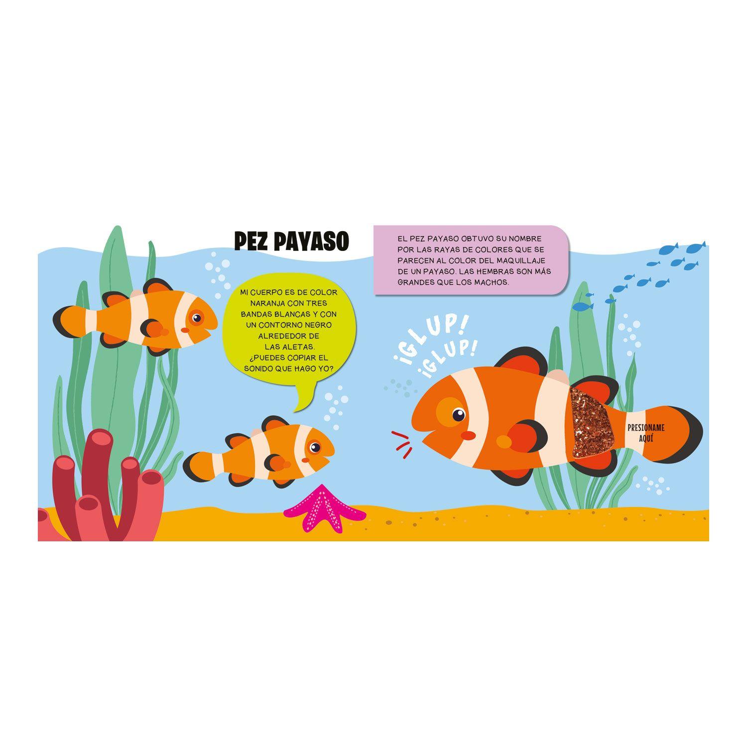 Libro Animales Del Mar Con Sonido y Texturas-1