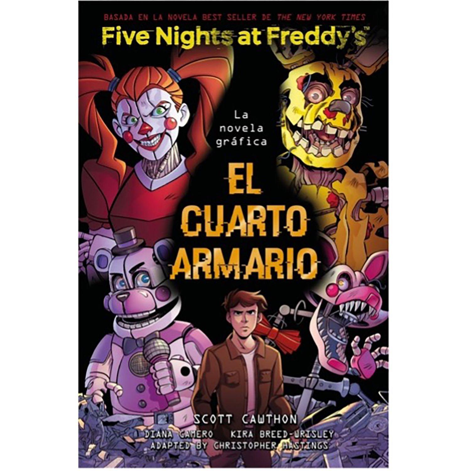 Libro Fnaf 3 Novela Grafica. El Cuarto Armario-0
