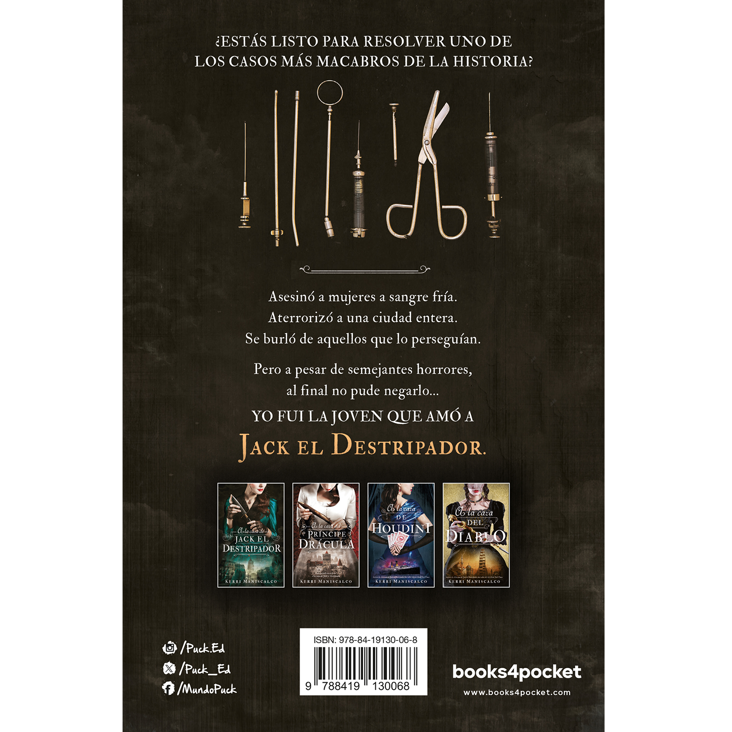 LIBRO A La Caza De Jack El Destripador -Books4Pocket-1