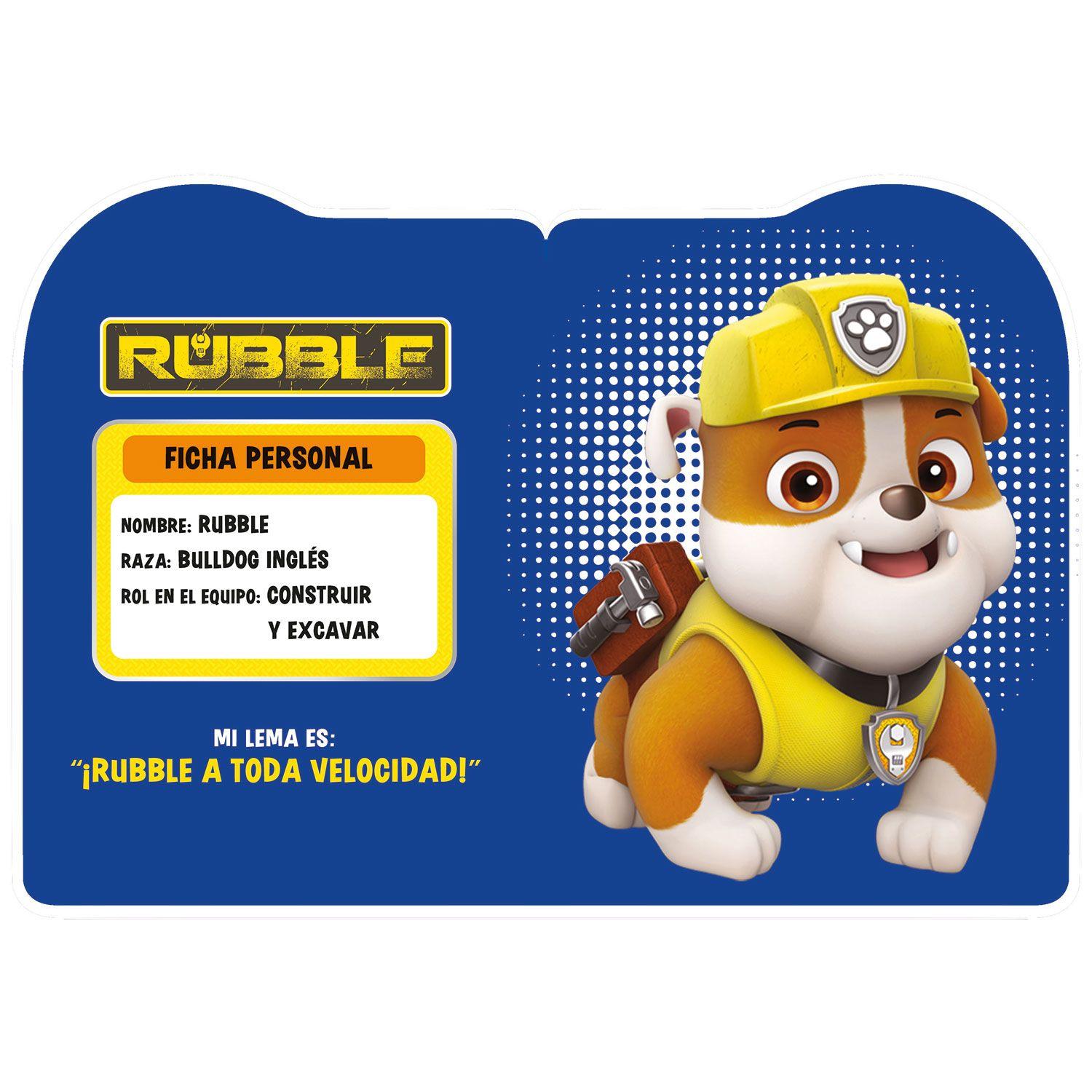Libro Rubble - Qp Paw Patrol-2
