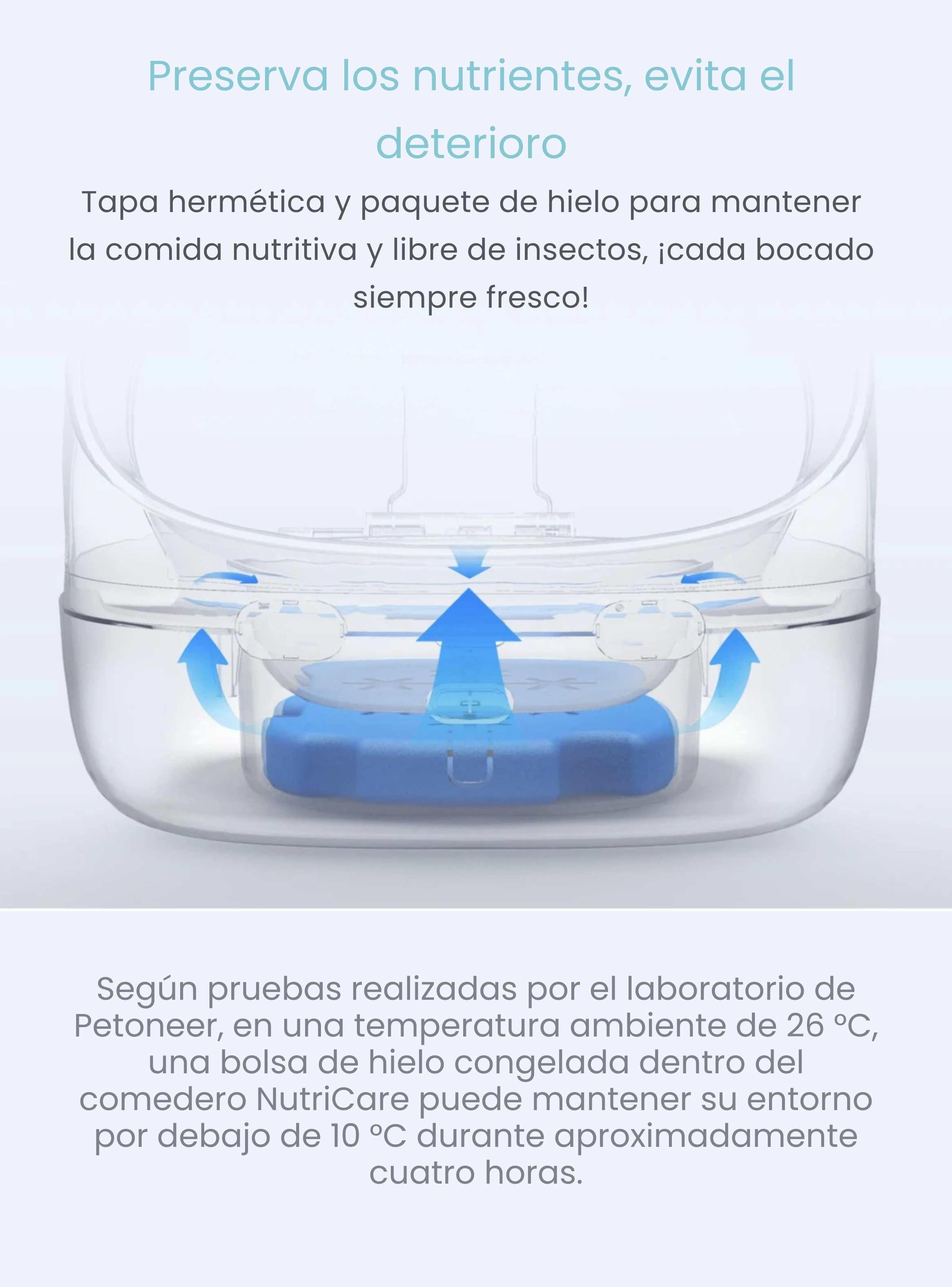 Comedero Inteligente RFID Sensor con refrigerante Antirrobo Gatos-6