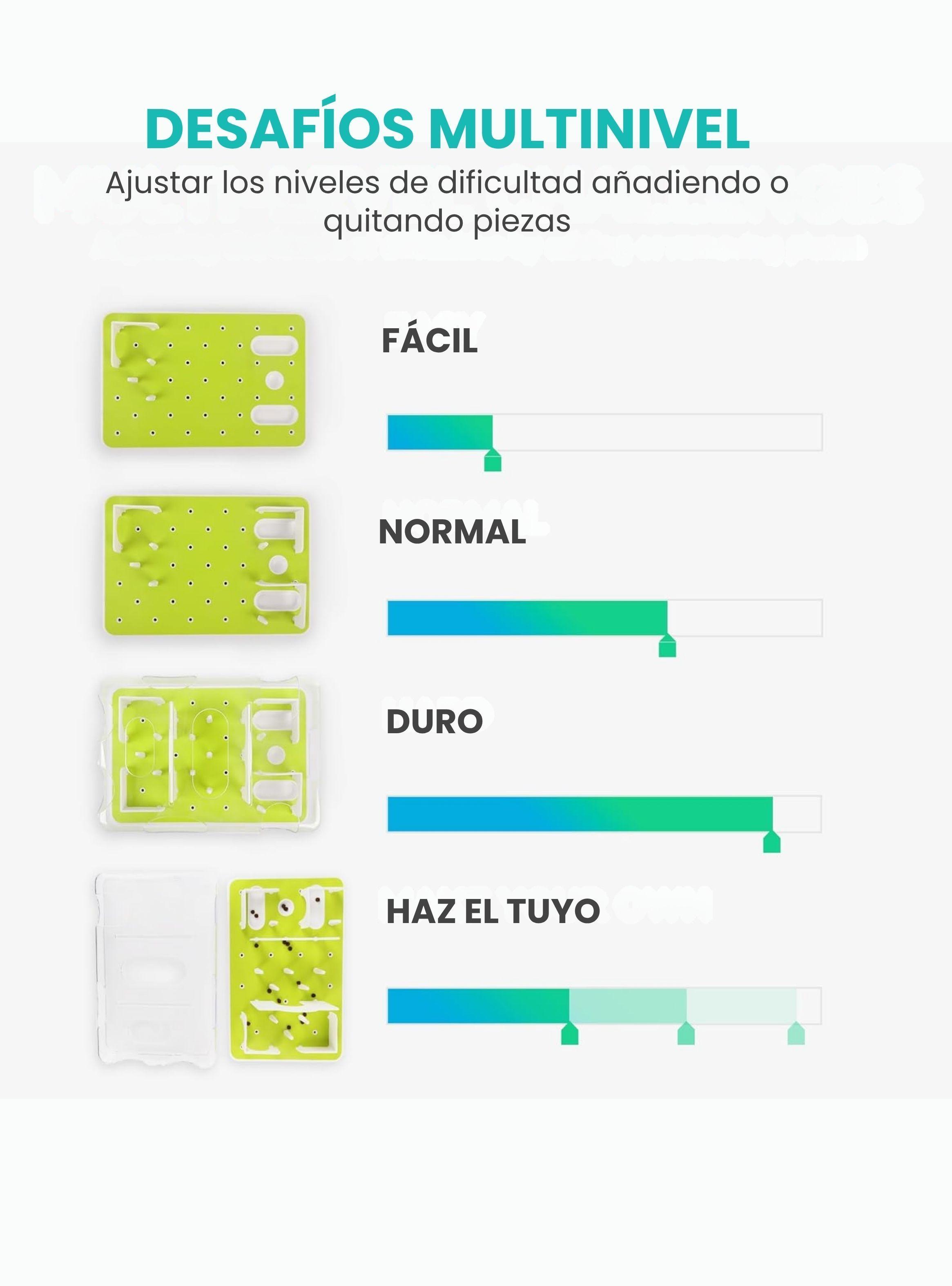 Alimentador Lento Antiestr s Juego Interactivo Mental Gatos-5