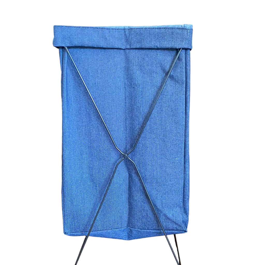 Canasto Estructura Metálica Demin Good Things Take Time-3