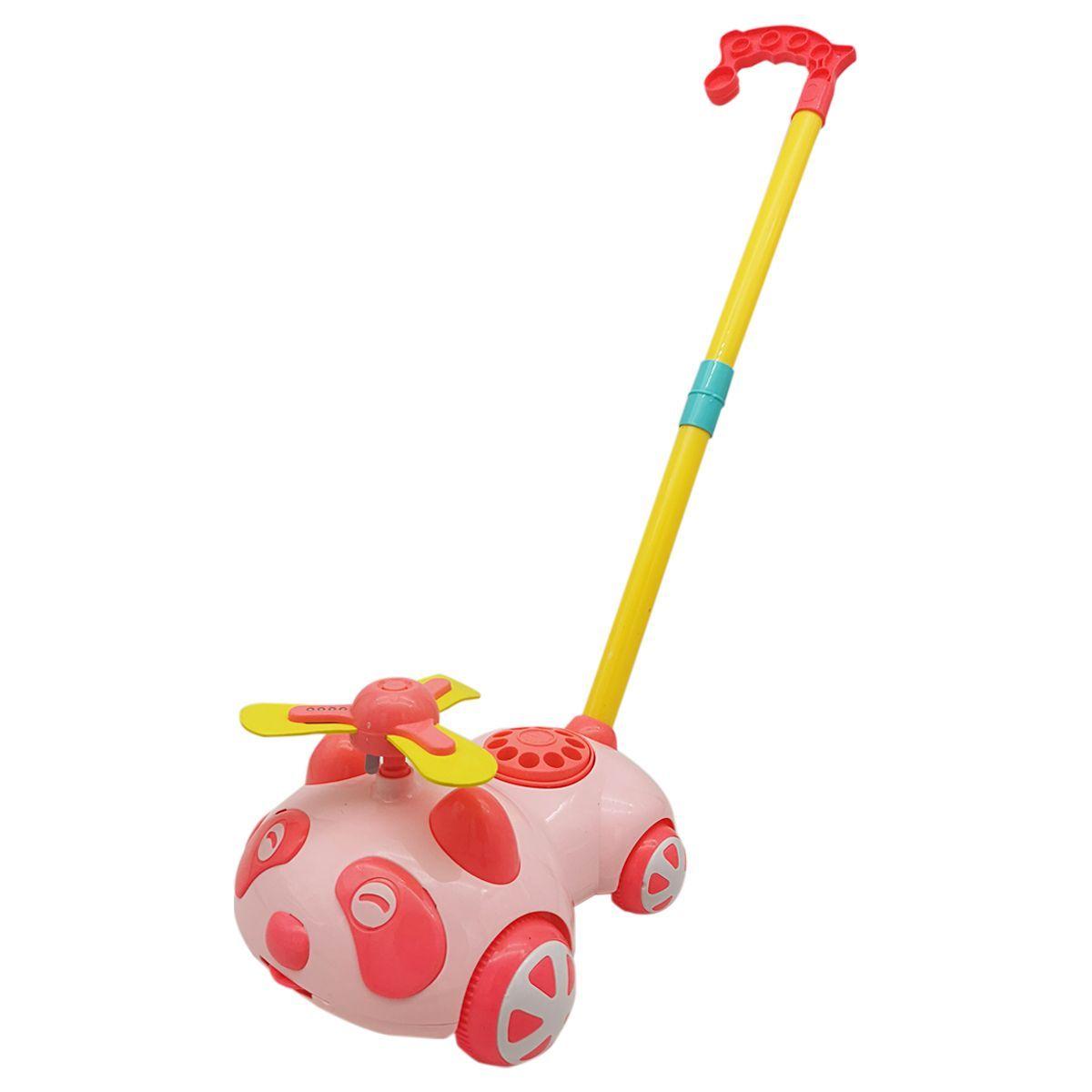 CARRITO CAMINADOR - OSO POLAR - TELEFONO - ROSADO - EVER GROUP-1