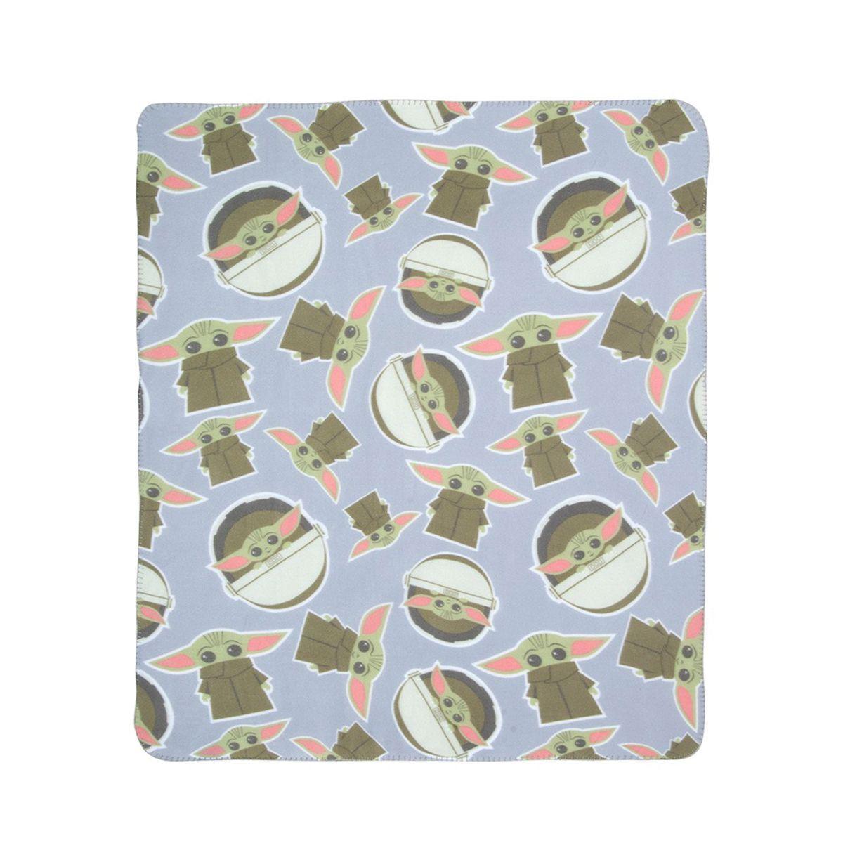 STAR WARS - BABY YODA - MANTA FRAZADA POLAR - 115 X 130 CM - WINDSOR-0