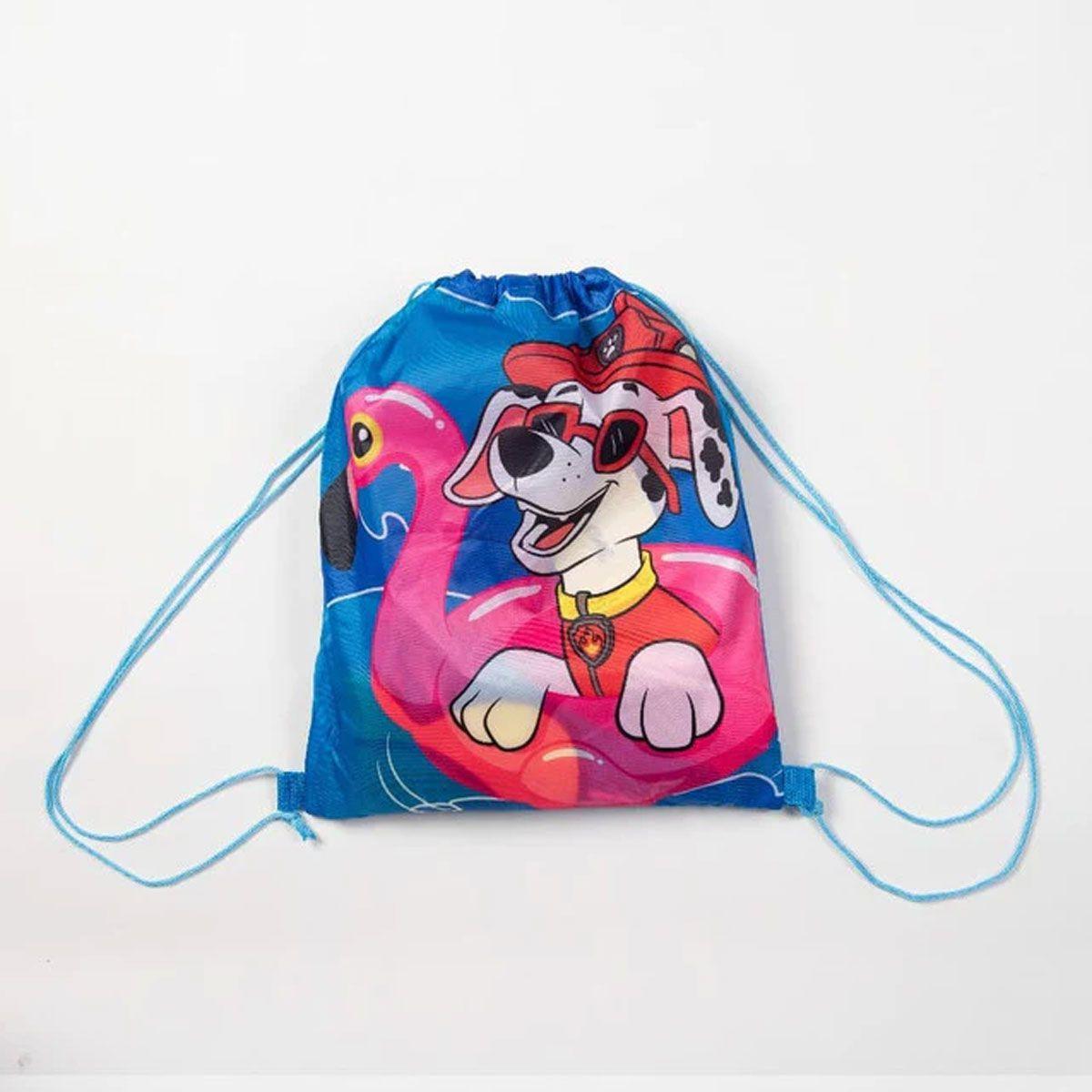 PAW PATROL - TOALLA PLAYA MICROFIBRA - BOLSO CORDEL - 70 X 140 CM - WINDSOR-2