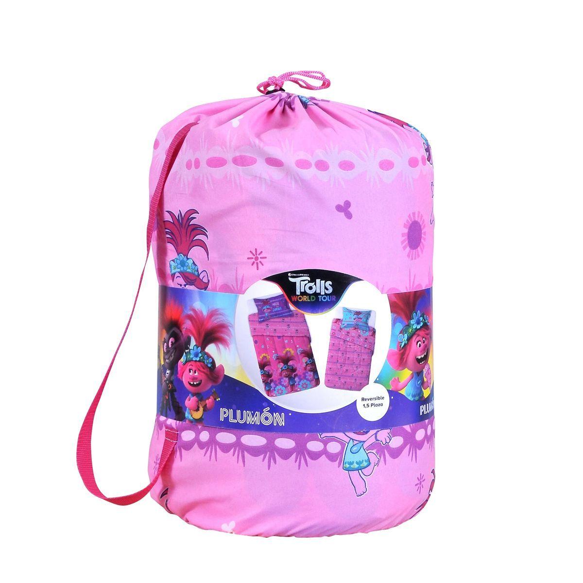 TROLLS - JOURNEY - PLUMON REVERSIBLE  - 816240 - 1.5 PLAZA - WINDSOR-3