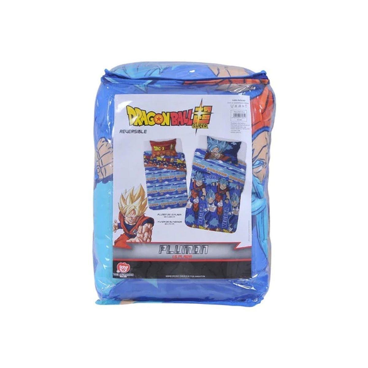 DRAGON BALL SUPER - PLUMON REVERSIBLE - 1.5 PLAZA - WINDSOR-2