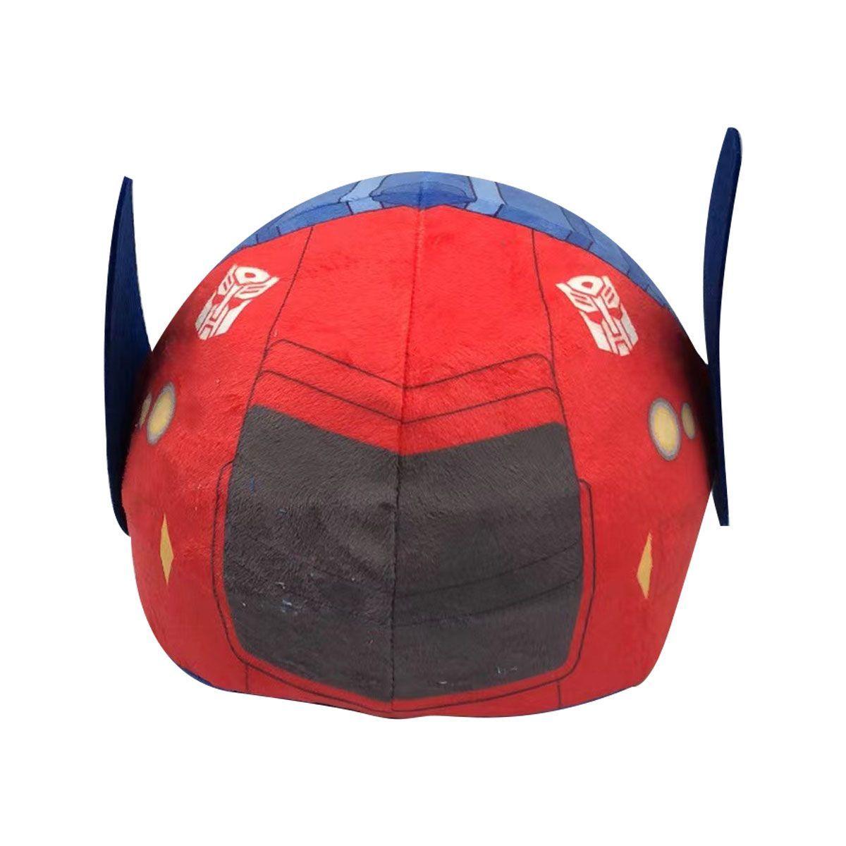 CASCO 3D BICICLETA NIÑOS - TRANSFORMERS - OPTIMUS PRIME - FUNDA PELUCHE-3