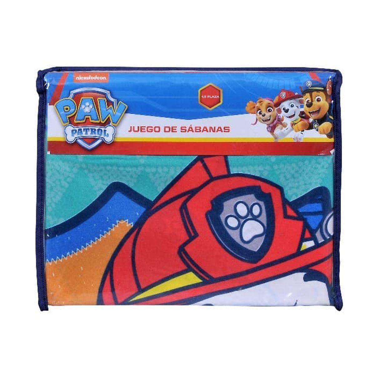 PAW PATROL - 819677 - JUEGO DE SABANAS - 1.5 PLAZA - DISNEY - WINDSOR-2
