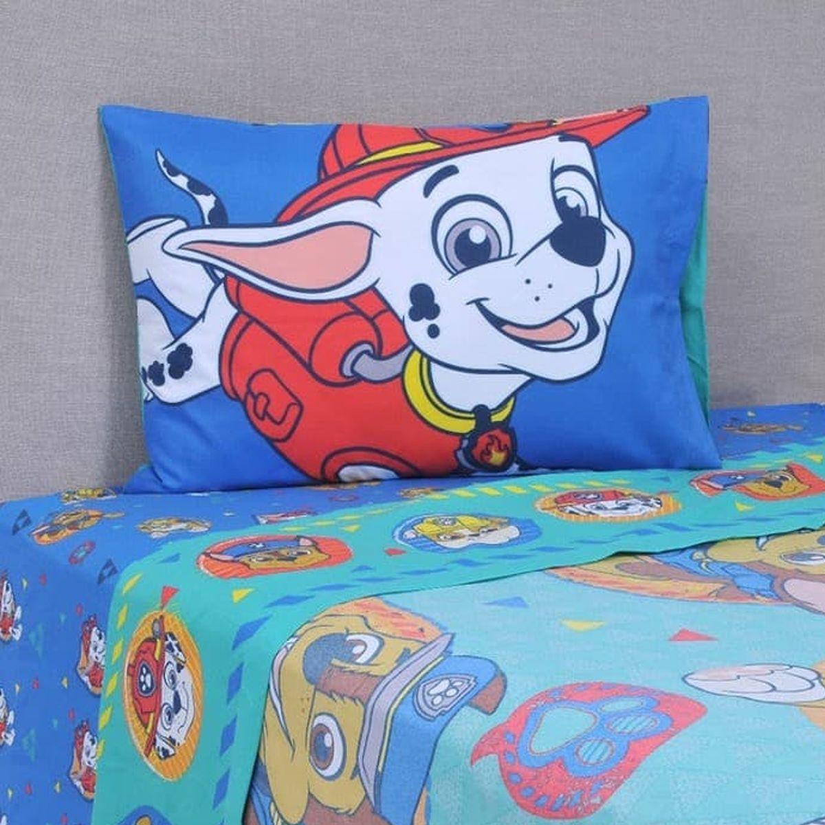 PAW PATROL - 819677 - JUEGO DE SABANAS - 1.5 PLAZA - DISNEY - WINDSOR-0