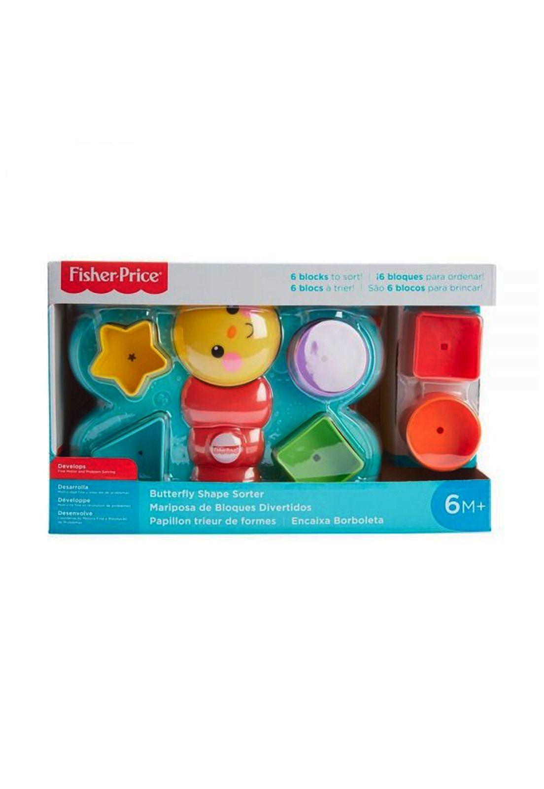 MARIPOSA - BLOQUES DIVERTIDOS - DIDACTICO - FISHER PRICE-0