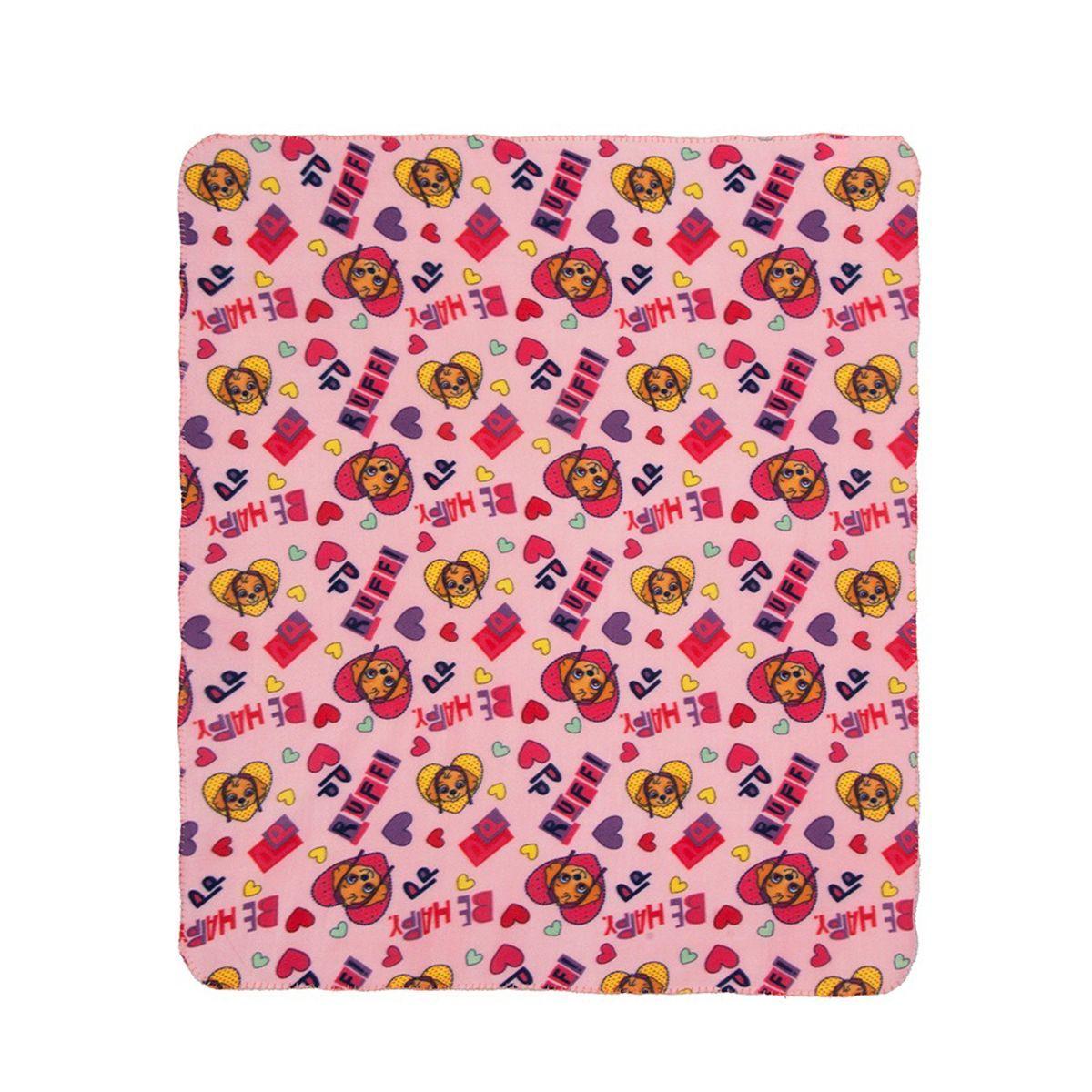 PAW PATROL - NIÑA RUFFI - MANTA FRAZADA POLAR - 115 X 130 CM - WINDSOR-0