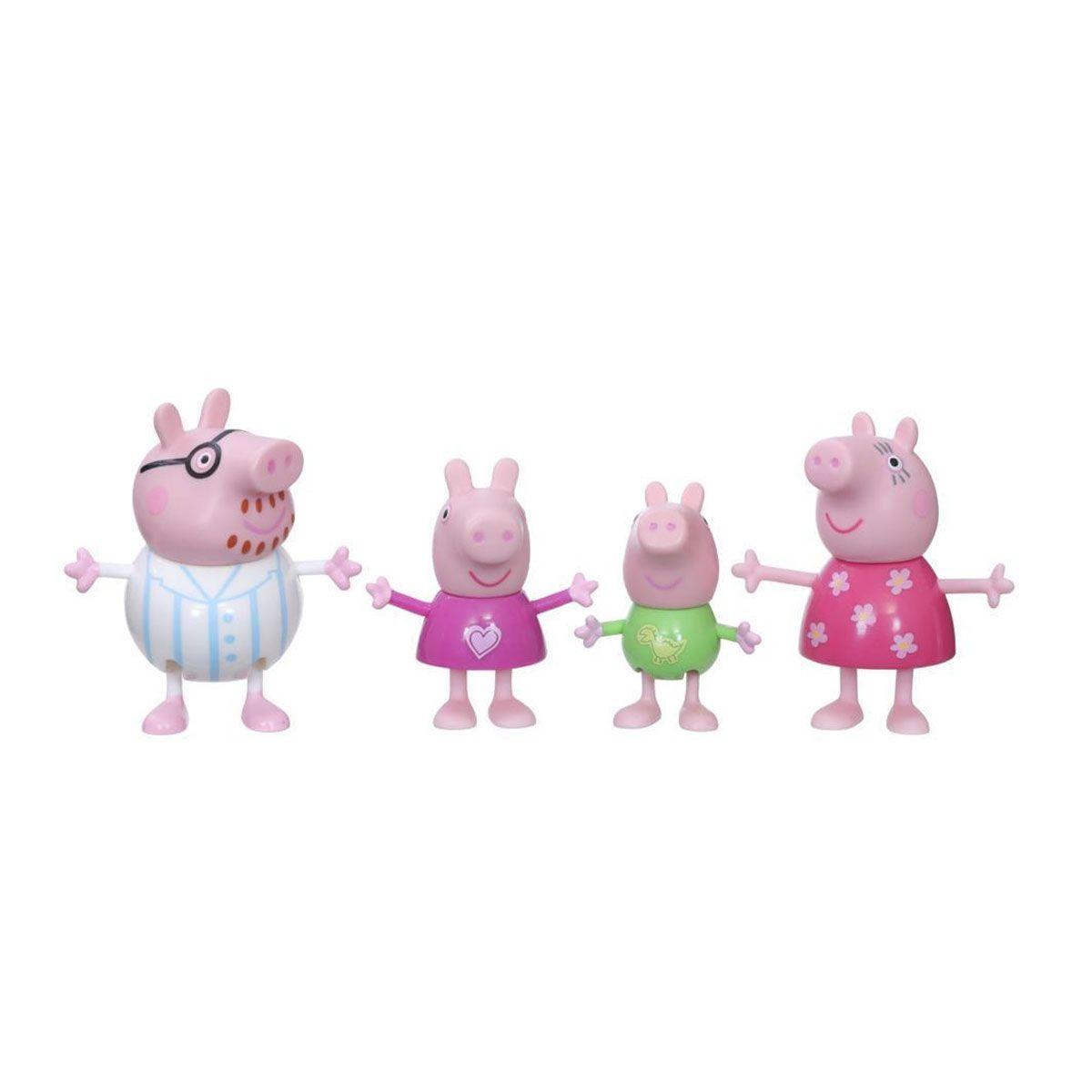 PEPPA PIG - PEPPA Y SU FAMILIA HORA DE DORMIR - 4 PACK - HASBRO-1