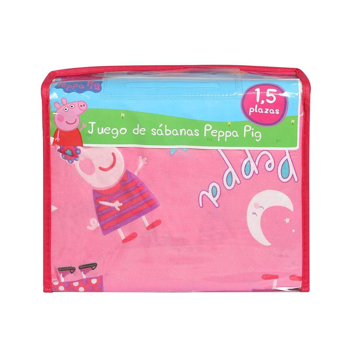 PEPPA PIG - JUEGO DE SABANAS  - 1.5 PLAZA - VAIS-2