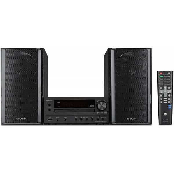 Microcomponente HiFi Sharp CD-Player, Bluetooth, USB, AM/FM SH-XL-HF203B-1