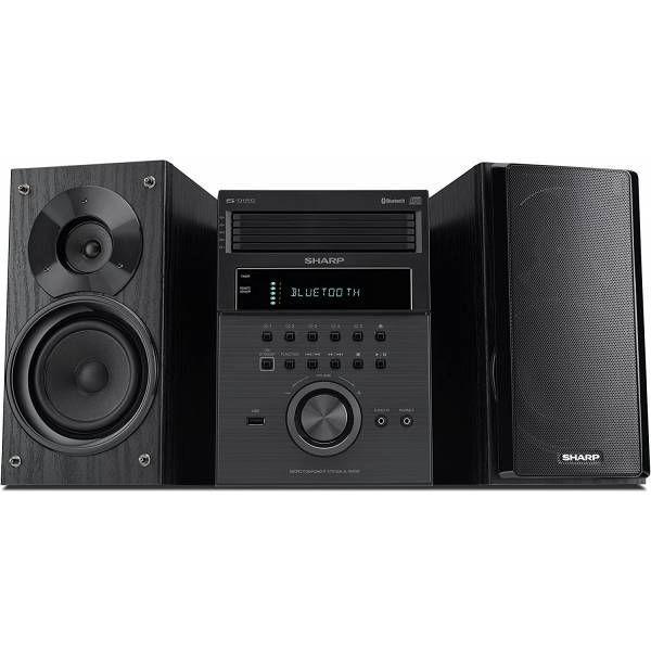 Microcomponente Sharp CD Player para 5 Disco Bluetooth NFC USB AM/FM-0