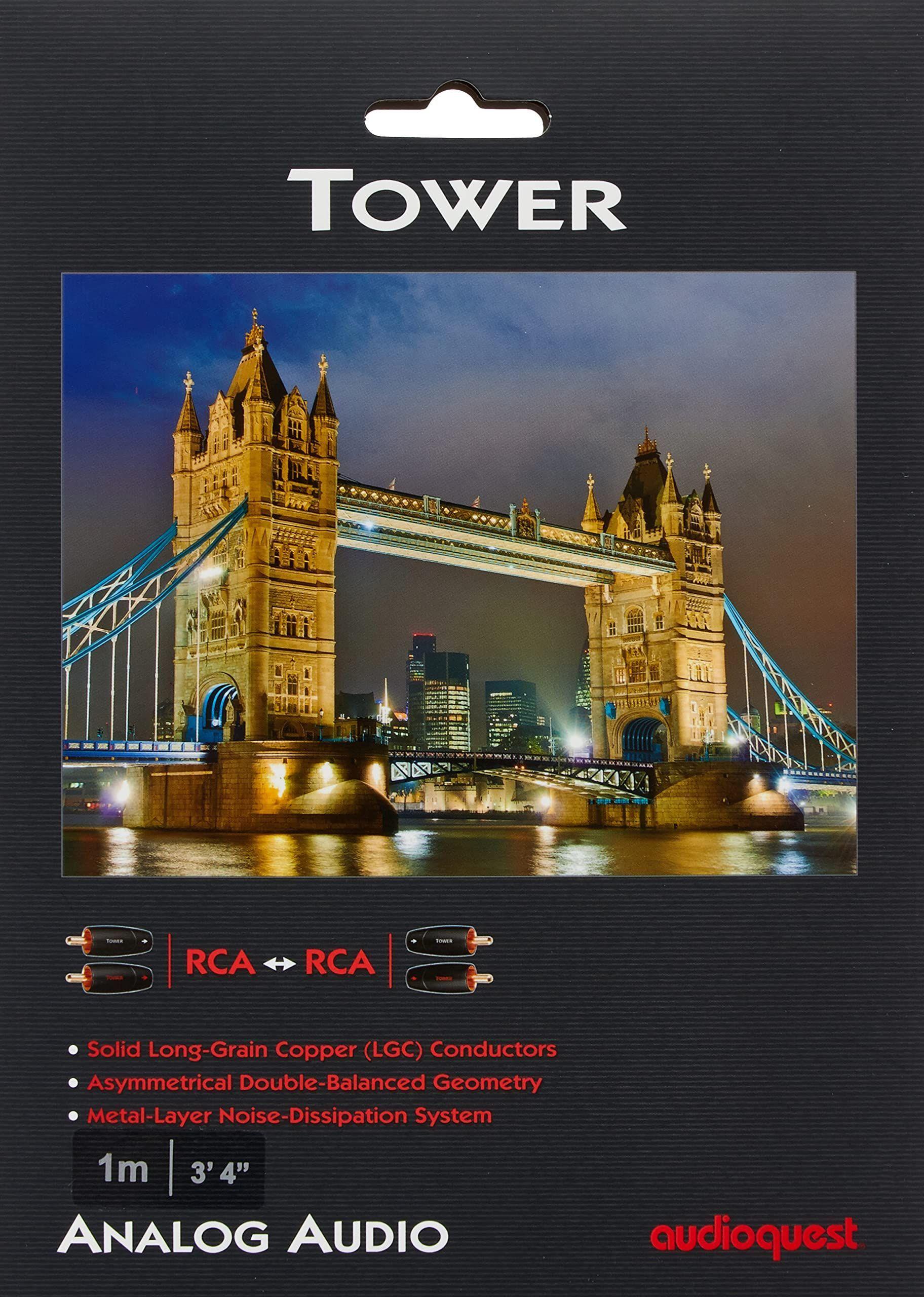 CABLE RCA-RCA 1M TOWER AUDIOQUEST-2