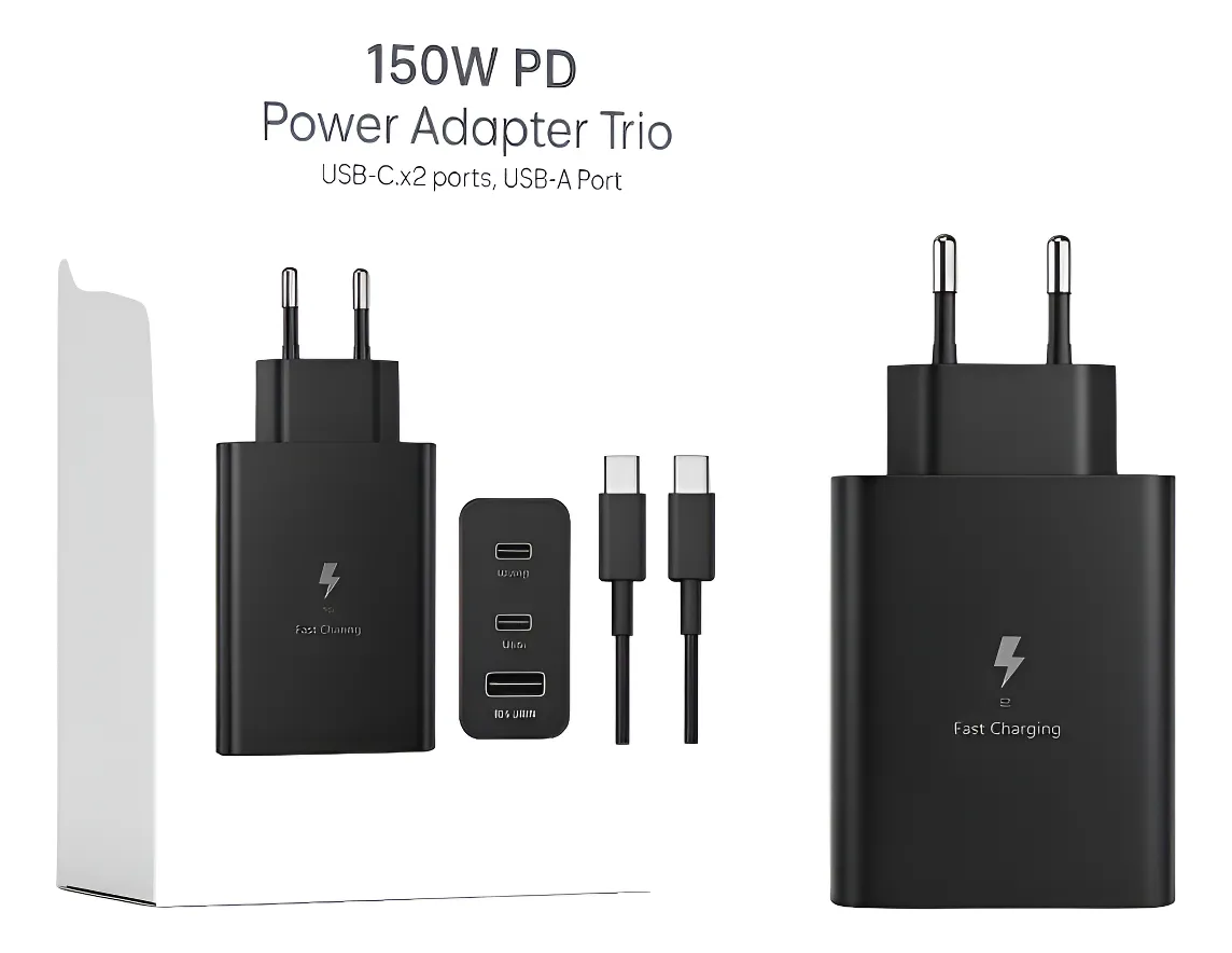 Cargador Para Motorola Turbo Power 150w Tipo C Negro-2