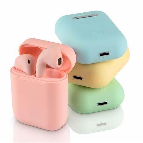 AUDIFONOS INALAMBRICOS BLUETOOTH I12 TWS BLANCOS-3