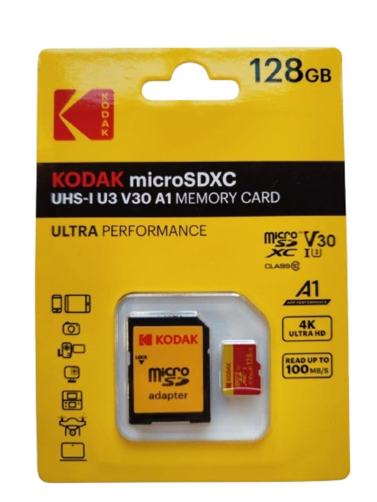 Tarjeta Micro SD KODAK 128 GB-0