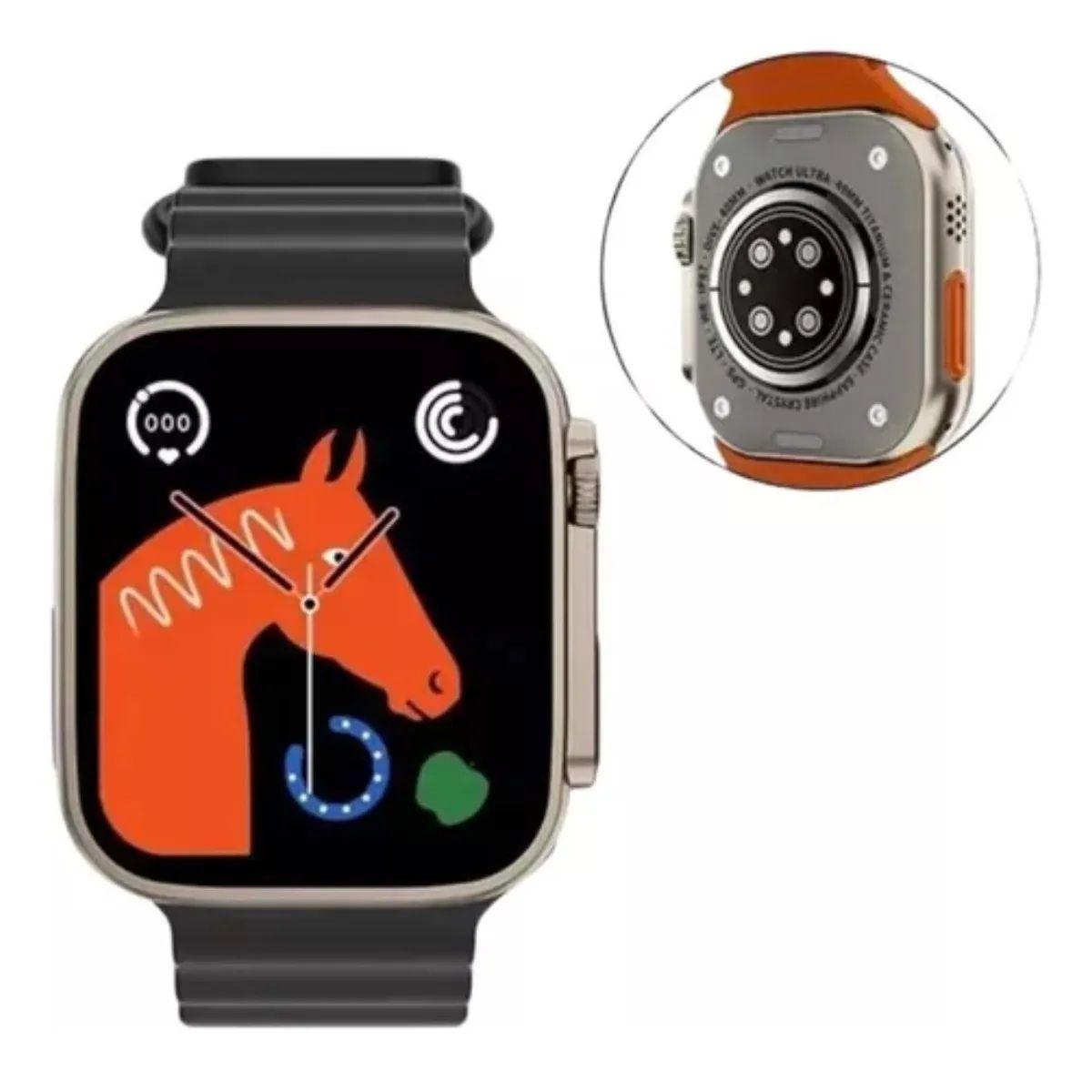 Reloj Smarwatch Compatible Iphone Vidvie Inteligente Naranja-3