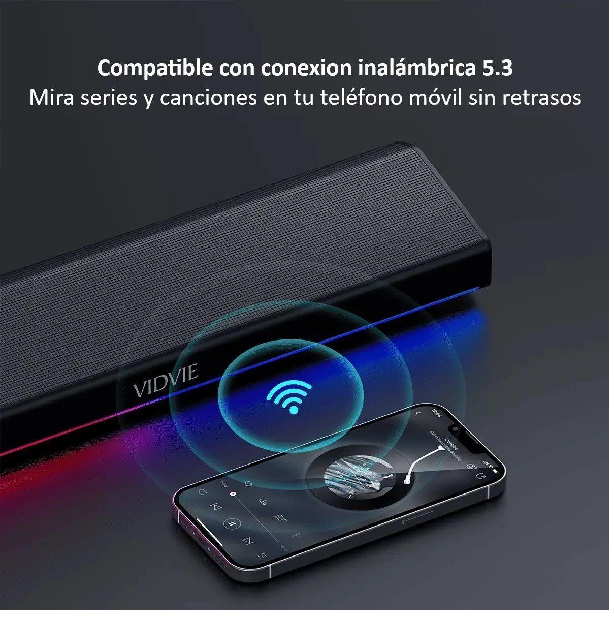Sound Bar SP928 10W RGB Bluetooth 5.3 Estéreo Potente para PC Laptop TV.        -4