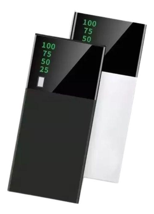 POWER BANK Y01 20.000 MAH 2 ENTRADAS DE CARGA Y LINTERNA LED NEGRO-0