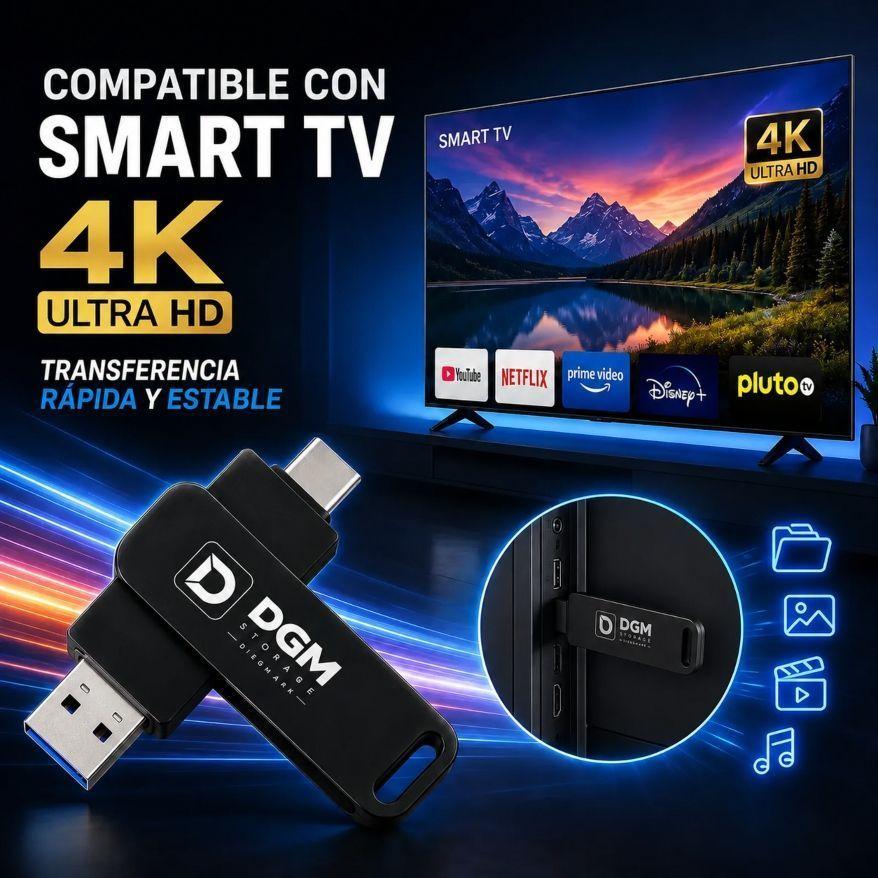 Pendrive Diegmark 128GB USB 3 0 y USB C OTG para PC y Celular-3