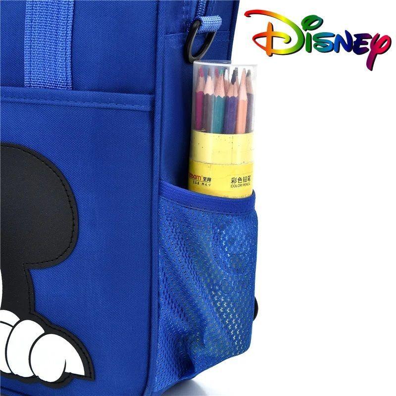 Mochila Bolso Escolar Disney Mickey Mouse Adultos y Niños Morado - Morado-5
