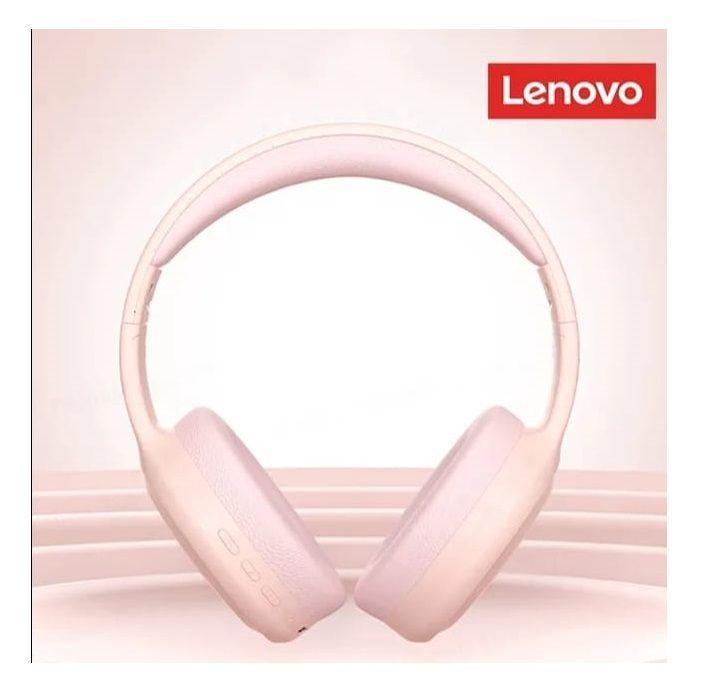 Audífonos Inalámbricos Lenovo TH30 Bluetooth Plegables ROSA-1