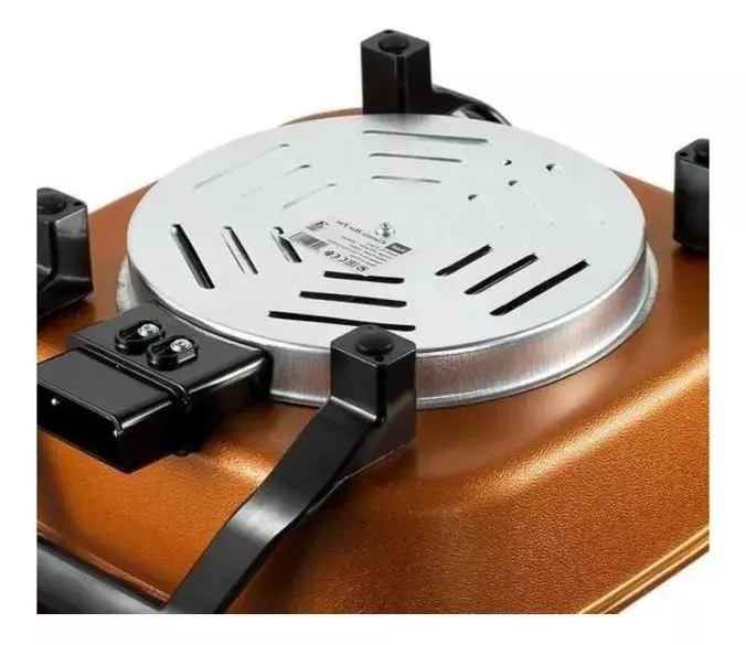 OLLA ELE CTRICA 7L MULTIFUNCIONAL ANTIADHERENTE 1350W NARANJA 50 HZ 60HZ-5