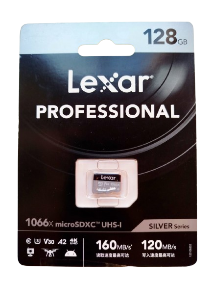 Tarjeta Micro Sd Lexar 128gb Professional 1066x 160mb-1