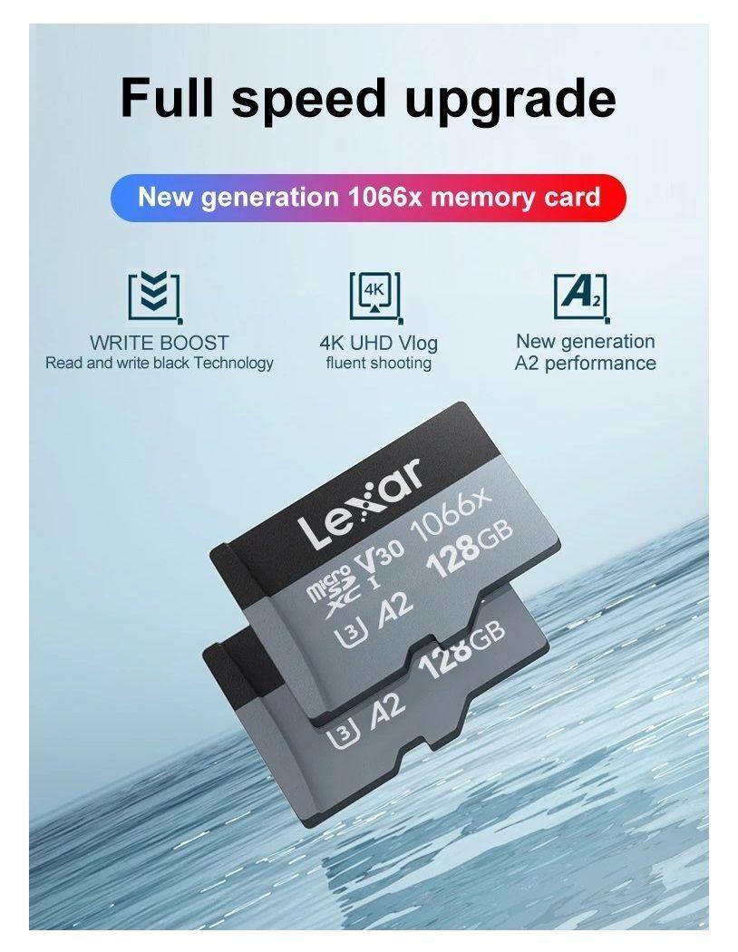 Tarjeta Micro Sd Lexar 128gb Professional 1066x 160mb-2